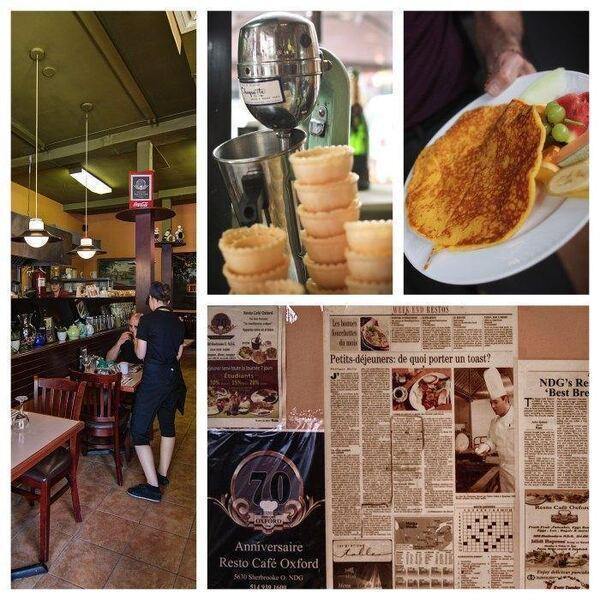 Resto Café Oxford - Restaurant Déjeuner à Notre-Dame-de-Grâce (NDG), Montréal