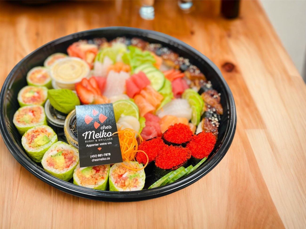 Chez Meiko Sushi Restaurant in Terrebonne & St-Lin