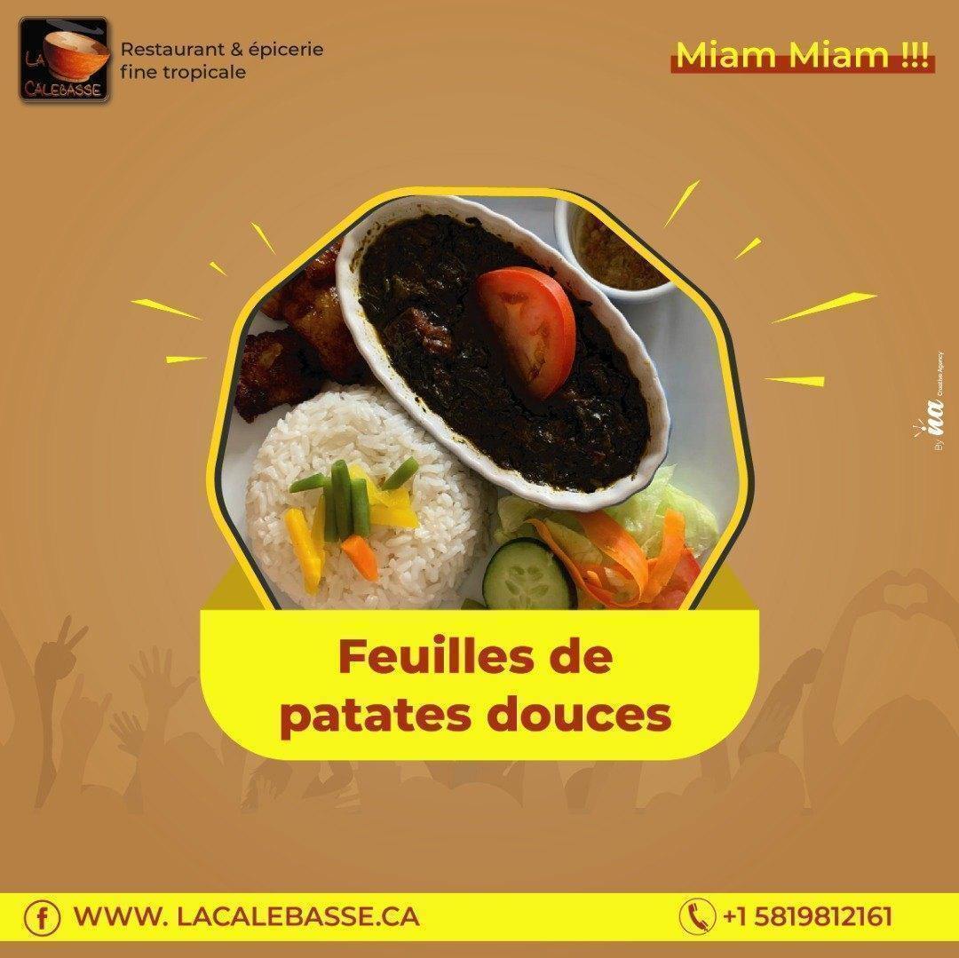 Restaurant La Calebasse - the true flavors of the tropics in the heart of Quebec, in an exotic atmosphere that transports you to the heart of Africa.