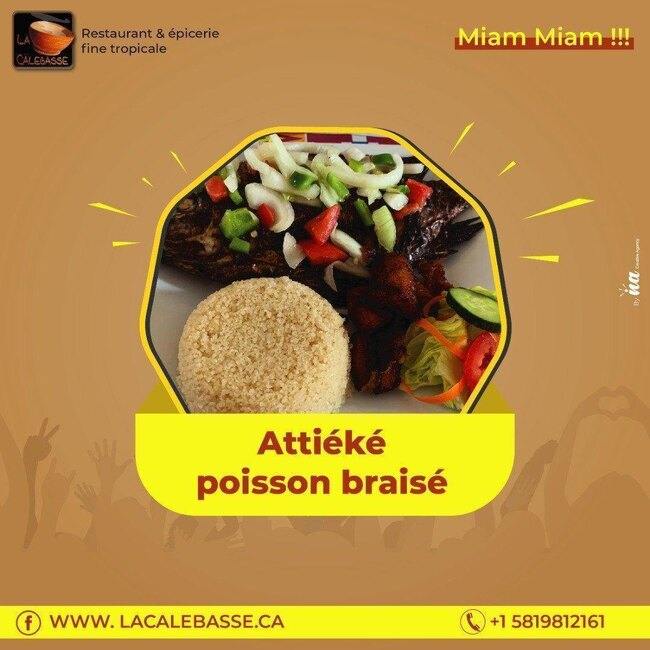 Restaurant La Calebasse - les vraies saveurs des tropiques au coeur de Québec, dans une ambiance exotique qui vous transporte en pleine Afrique.