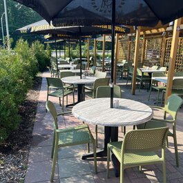 terrasse (80 personnes) - Le Batifol Lac Beauport RestoQuebec.ca