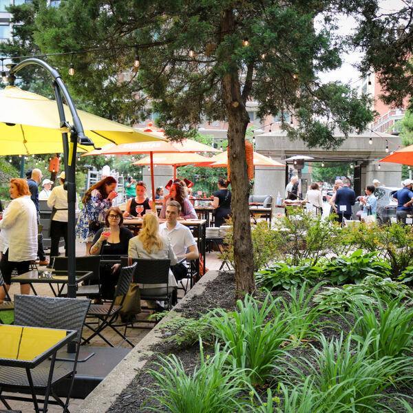 Le Jardin by Brasserie Milton Restaurant Montreal, QC