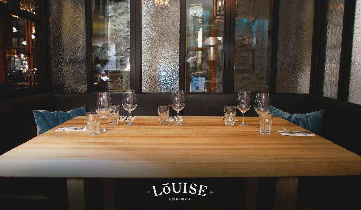 Louise Taverne & Bar à Vin - Restaurant Créative à Vieux-Port, Québec