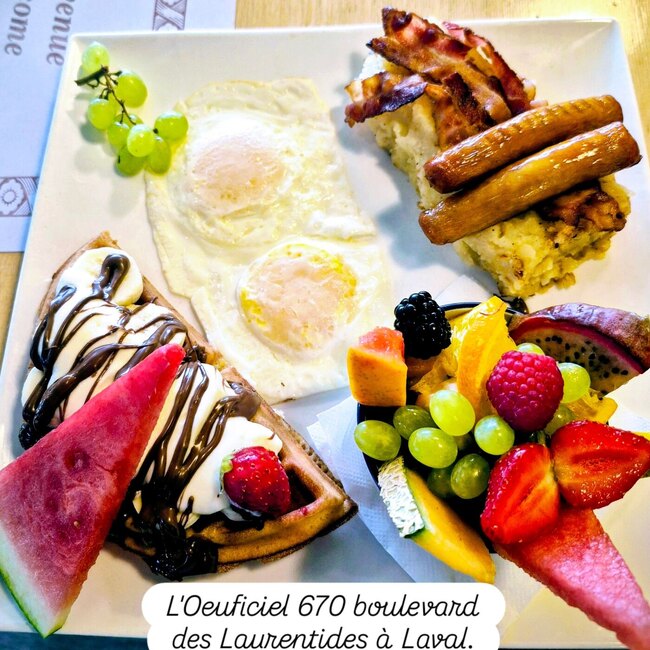 l'Oeuficiel - Restaurant Déjeuner à Pont Viau, Laval