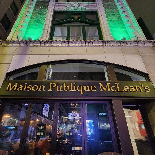 Pub et Maison Publique McLean's à Montréal