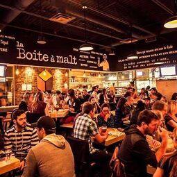 Microbrasserie La Boite à Malt  Restaurant Bistro
