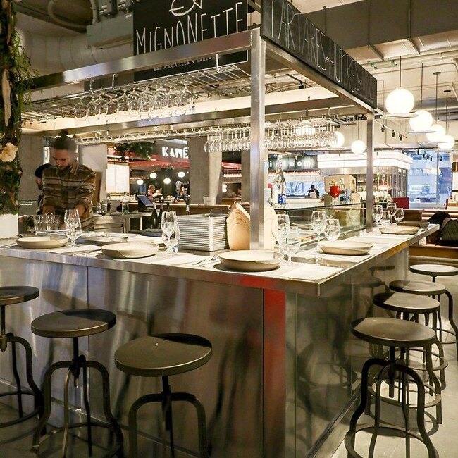 Mignonette - Restaurant Marché à Quartier des Spectacles, Montréal