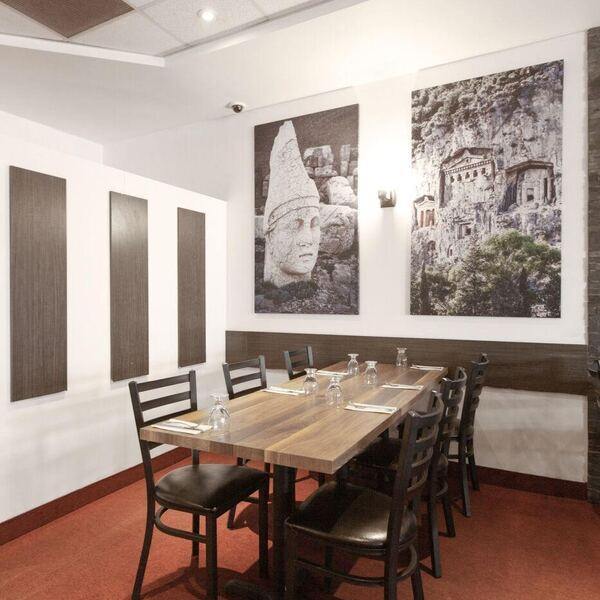Mirazu bring your own wine restaurant offering Turkish cuisine in Montreal and Laval