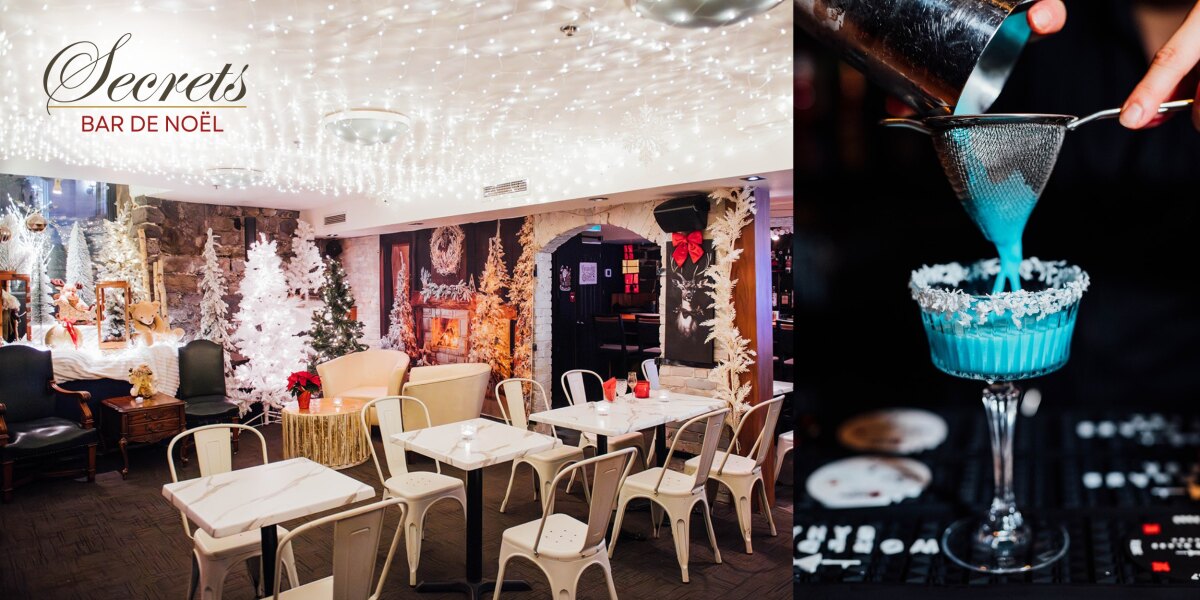 Restaurant SECRETS Speakeasy et Bar &agrave; Cocktail | Old Montreal