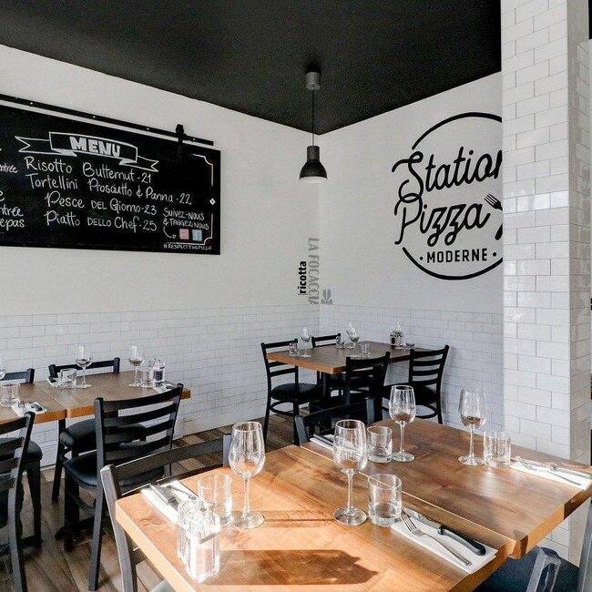Station Pizza Moderne - Restaurant Italienne à Ahuntsic-Cartierville, Montréal