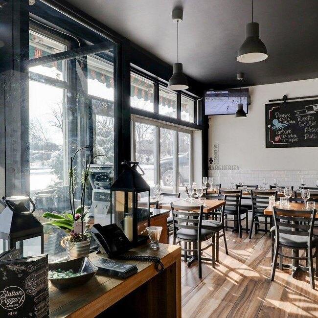 Station Pizza Moderne - Restaurant Italienne à Ahuntsic-Cartierville, Montréal