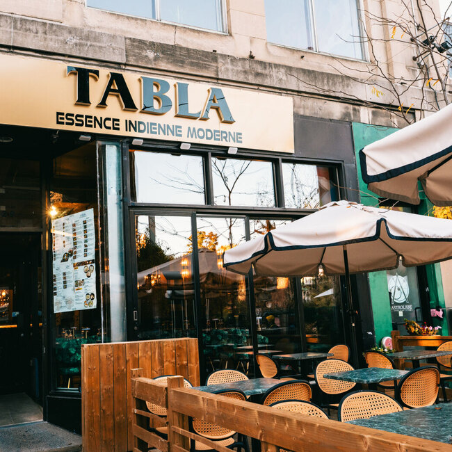 Tabla - Restaurant Indienne à Le Village/Centre Sud, Montréal