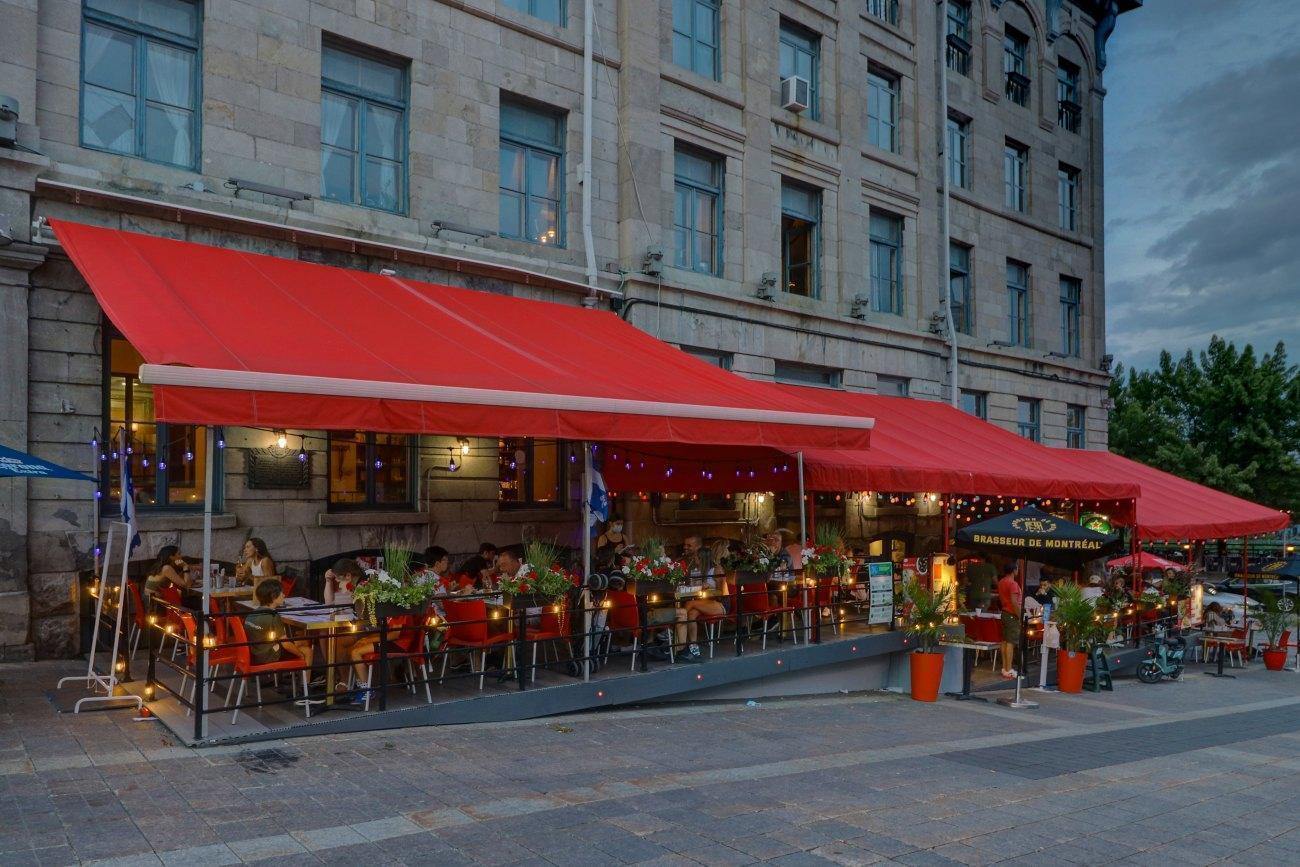 Terrasse Jacques-Cartier - Restaurant Réconfort à Vieux-Montréal, Montréal