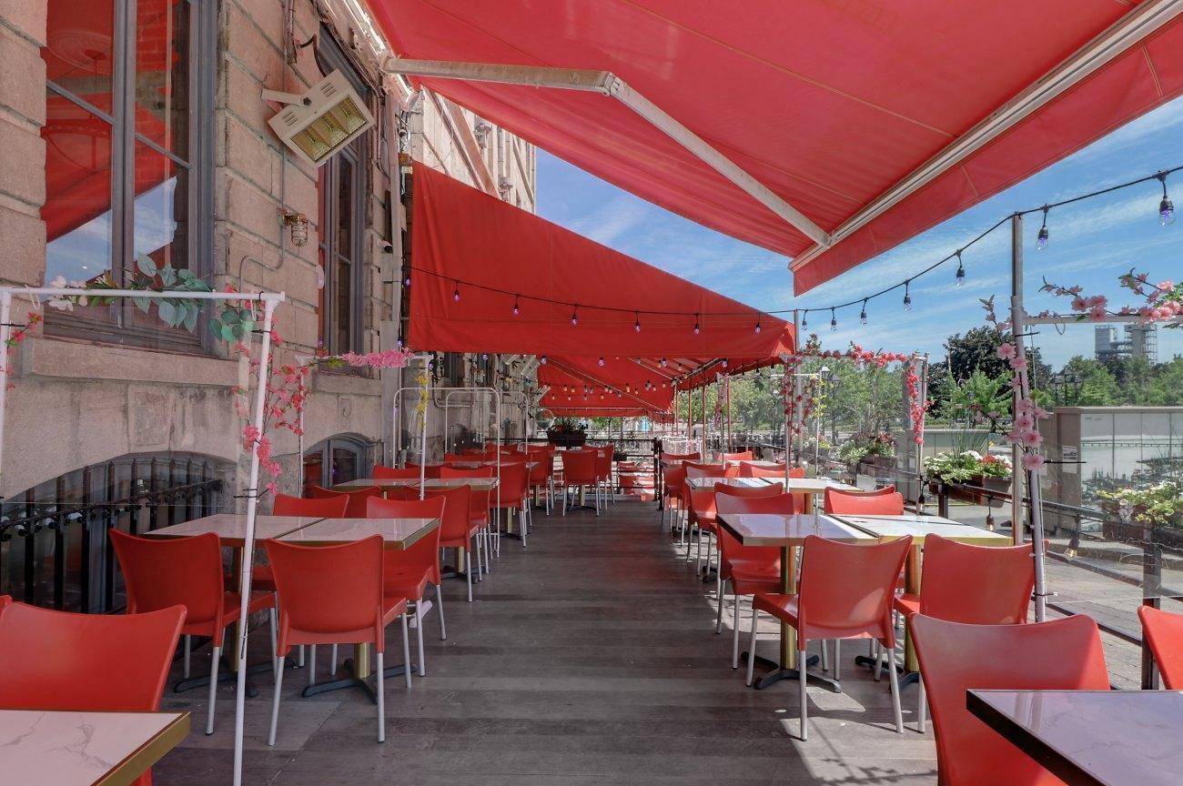 Terrasse Jacques-Cartier - Restaurant Réconfort à Vieux-Montréal, Montréal