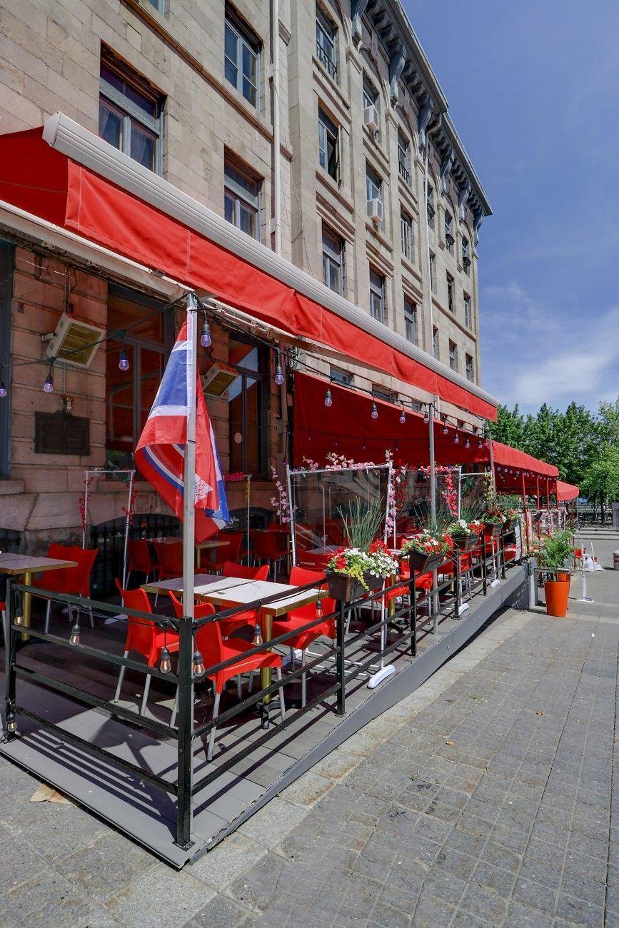 Terrasse Jacques-Cartier - Restaurant Réconfort à Vieux-Montréal, Montréal