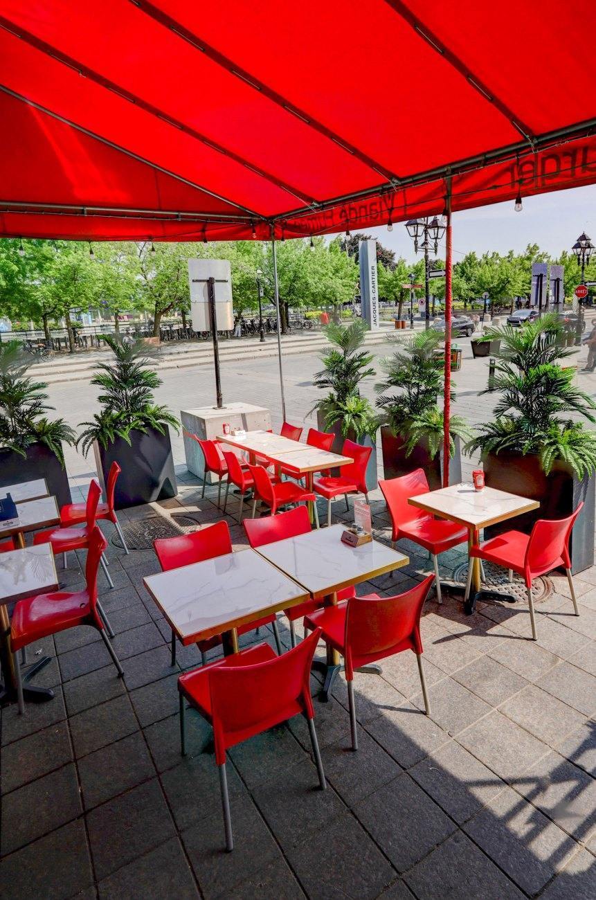 Terrasse Jacques-Cartier - Restaurant Réconfort à Vieux-Montréal, Montréal