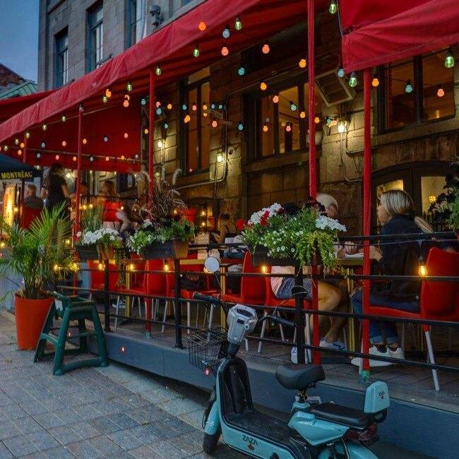 Terrasse Jacques-Cartier - Restaurant Réconfort à Vieux-Montréal, Montréal