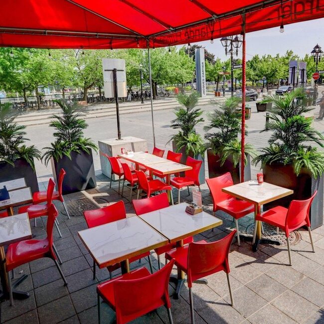 Terrasse Jacques-Cartier - Restaurant Réconfort à Vieux-Montréal, Montréal